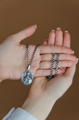 Срібна ладанка "Святий Миколай"
