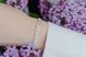 Female silver bracelet "Arab Bismarck" 3.0+