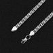 Female silver bracelet "Arab Bismarck" 3.0+