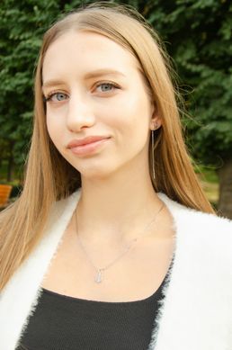 Срібна підвіска "Тризуб". Герб України