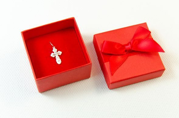 Children's silver cross