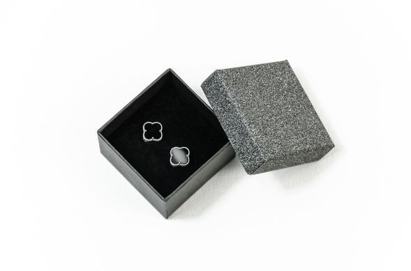Silver earrings "lucky day"