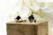 Silver earrings "lucky day"