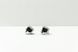 Silver earrings "lucky day"