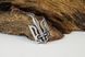 Silver pendant "Trident with sword"