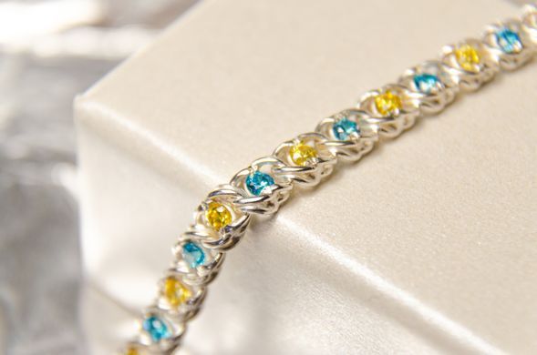 Female silver bracelet "Independent" 2.0 +