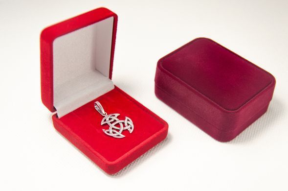Srebrny wisiorek-amulet "Węzły Lughesa"