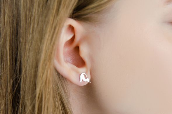 Silver Earrings "Cats"