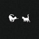 Silver Earrings "Cats"