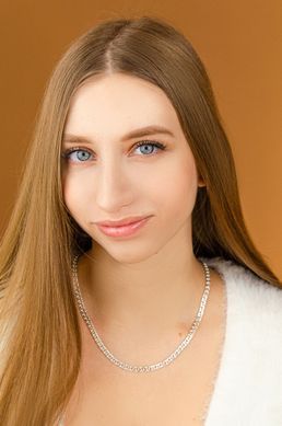 Мужская серебряная цепь "Козацкий Бисмарк"
