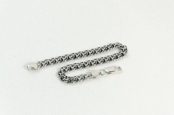 Men's silver bracelet "Falco"