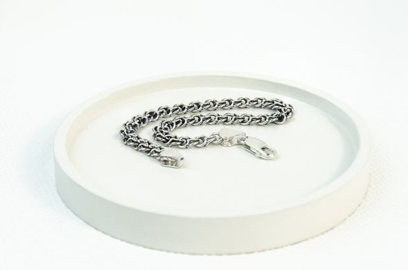 Men's silver bracelet "Falco"