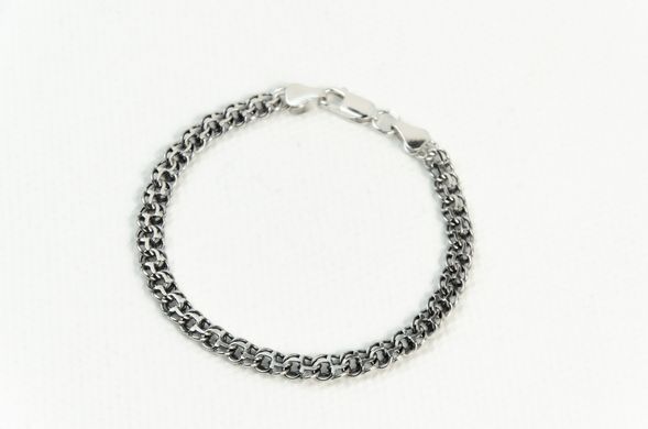 Men's silver bracelet "Falco"