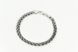 Men's silver bracelet "Falco"
