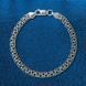 Men's silver bracelet "Falco"