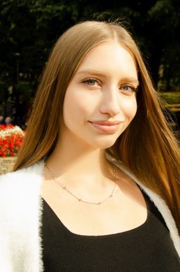 Женская серебряная цепочка с шариками, Италия